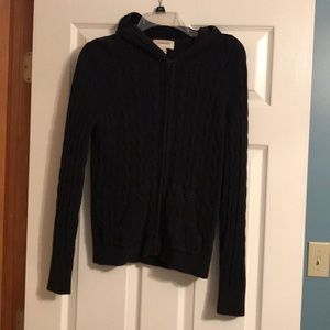 🌸❤️Black medium zip up sweater